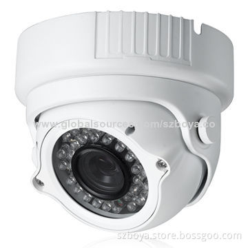 CCTV CCD waterproof IR varifocal dome camera with 4-9mm/2.8-12mm varifocal lens, OSD cable/UTC